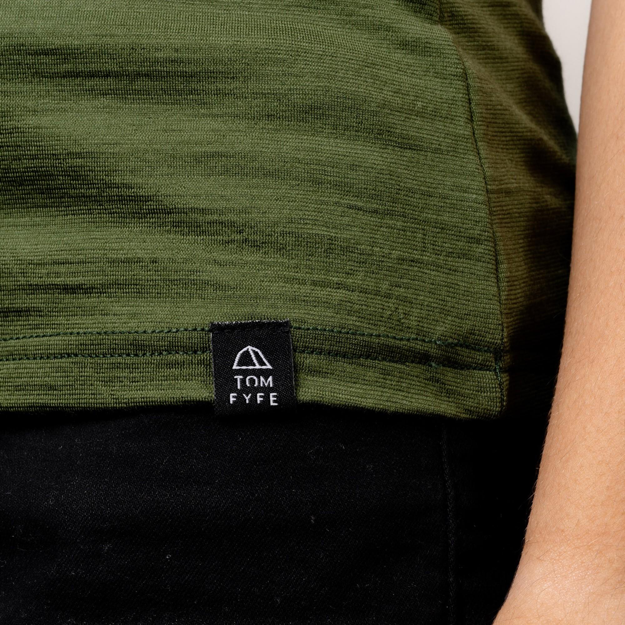 Merino T-Shirt V-Ausschnitt Damen