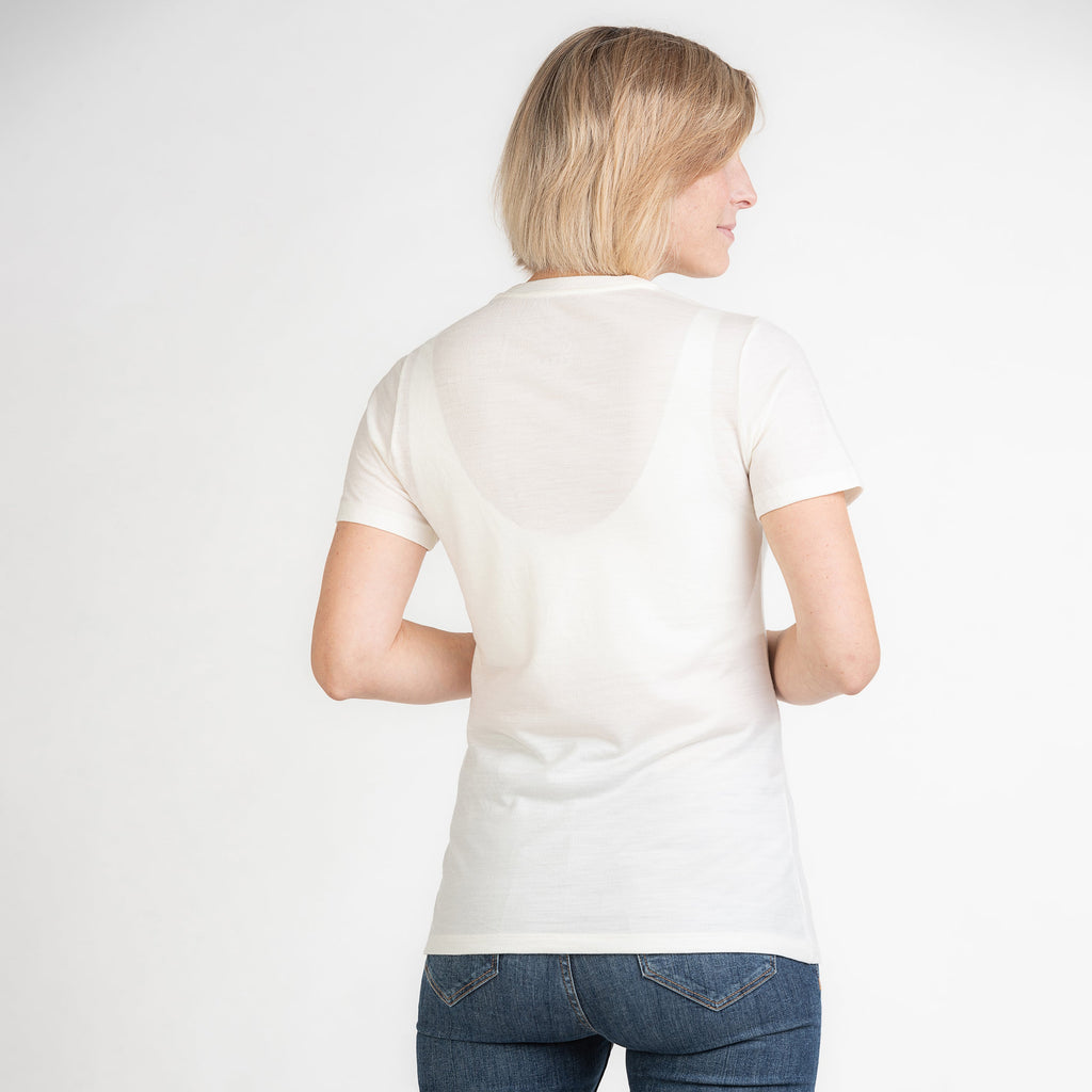 Merino T-Shirt Slim Fit Damen